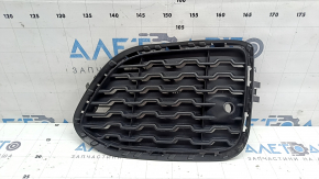 Lower grille of the front bumper left BMW X3 F25 15-17 M-Sport, cracked fasteners