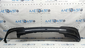 Rear bumper lip BMW X3 F25 11-17 M-Sport, gloss, scratches, cracked mount