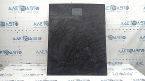 The trunk floor of the BMW X3 F25 11-17 is black under the organizer, scratches on the handle, dented