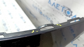 Bare rear bumper BMW X3 F25 11-17 for parking sensors, M Sport, black 475, scratches, broken mount, cracked mount