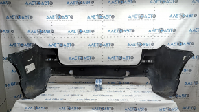 Bare rear bumper BMW X3 F25 11-17 for parking sensors, M Sport, black 475, scratches, broken mount, cracked mount