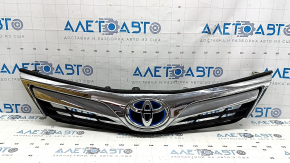 Radiator grill with badge Toyota Camry v50 12-14 hybrid usa LE XLE, sand