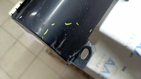 Left threshold BMW X3 F25 11-17 M-Sport, black 475, with mudguard, scratches