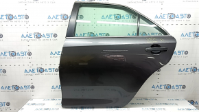 Rear left door assembly Toyota Camry v50 12-14 usa, graphite 1G3, butt on molding