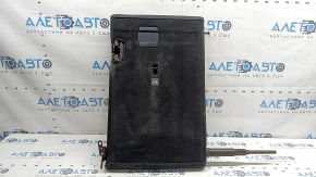 Back of the rear row of seats, 2nd row, left, BMW X3 F25 11-17, black leather, with a seat belt, the back side needs dry cleaning, rusty bracket, bumps on the leather