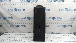 Rear seat backrest, 2nd row, central, BMW X3 F25 11-17, black leather, with armrest and headrest, scratch, headrest does not extend