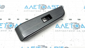 Rear left power window control trim Toyota Camry v50 12-14 usa gray wood finish, scratches