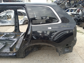 Quarter wing rear left Volvo XC90 16-26 on the body, black, pokes