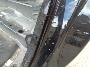 Quarter wing rear left Volvo XC90 16-26 on the body, black, pokes