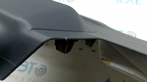Lower tailgate trim for Ford Mustang Mach-E 21-26, black, with lamp and insert, scratches