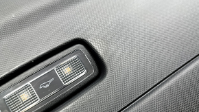 Lower tailgate trim for Ford Mustang Mach-E 21-26, black, with lamp and insert, scratches