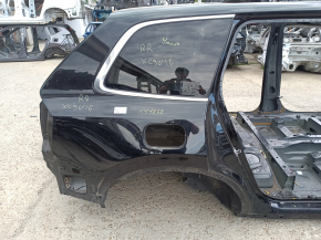 Quarter wing rear right Volvo XC90 16-26 on the body, black, pokes