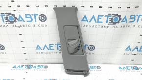 Center pillar trim, upper belt, left, Toyota Camry v50 12-14 usa, gray, scratches, broken mount