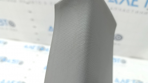 Center pillar trim, upper belt, left, Toyota Camry v50 12-14 usa, gray, scratches, broken mount
