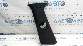 Center pillar trim, upper belt, left, BMW X3 F25 11-17, black, scratches