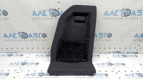 Left BMW X3 F25 11-17 central arch trim, black with mesh, mesh stretched, scratches on the handle