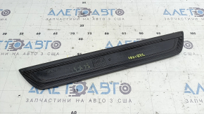Outer front left door sill trim BMW X3 F25 11-17 black with chrome insert, M-Sport, scratches on chrome