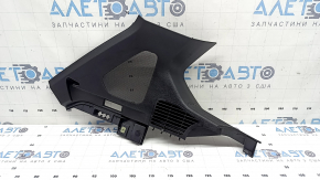 Left arch trim BMW X3 F25 11-17 upper black, under speaker