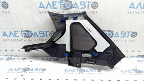Left arch trim BMW X3 F25 11-17 upper black, under speaker