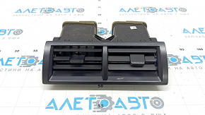 Central dashboard air duct deflector Toyota Camry v50 12-14 usa black, coating swollen