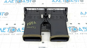 Central dashboard air duct deflector Toyota Camry v50 12-14 usa black, coating swollen