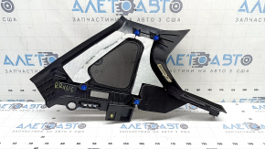 Right arch trim BMW X3 F25 11-17 upper black, under speaker