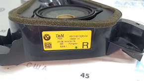 Rear pillar speaker right BMW X3 F25 11-17 with tweeter, Harman Kardon