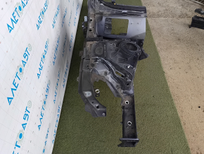 Front right quarter of Audi A4 B9 17-25 sawed off with central pillar, graphite