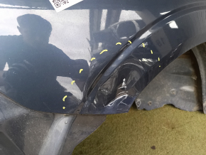 Quarter wing rear right Volvo XC60 18-24 sawed off with central pillar, blue 723, dented