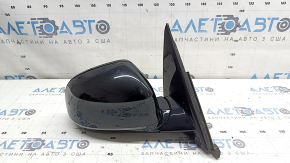 Right side mirror assembly BMW X3 F25 15-16 9 pins, turn signal, heating, camera, Shadow-Line, black 475