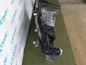Front right quarter of Mazda CX-90 24-26 sawed off with central pillar, black, pokes
