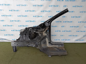 The front right quarter of the Infiniti QX50 19-25 was sawed off, black, without a TV strip