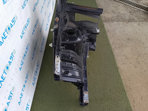 The front right quarter of the Infiniti QX50 19-25 was sawed off, black, without a TV strip