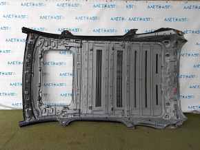 The roof is metal Mazda CX-90 24-26 under the hatch, sawed off