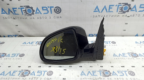 Left side mirror assembly BMW X3 F25 15-17 9 pins, turn signal, auto-dimming, heated, camera, Shadow-Line, black 475