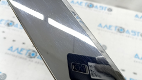 Trunk lid molding Toyota Camry v50 12-14 usa XLE chrome under the camera, with hybrid emblem, scratches