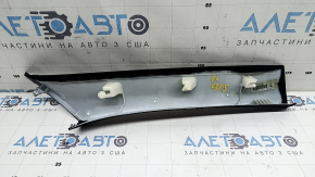 BMW X3 F25 11-17 black front pillar trim, left