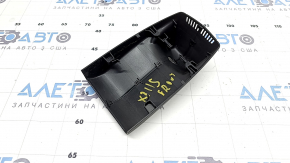 Black interior mirror cover for BMW X3 F25 11-17, for rain sensor and camera