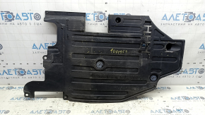 Rear left underbody protection Volvo XC90 16-22 breaks, cracks, missing fragment