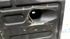 Rear left underbody protection Volvo XC90 16-22 breaks, cracks, missing fragment