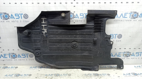 Rear left underbody protection Volvo XC90 16-22 breaks, cracks, missing fragment