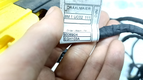 Wiring for the driver's seat cushion BMW X3 F25 11-17, electrical, under the supports