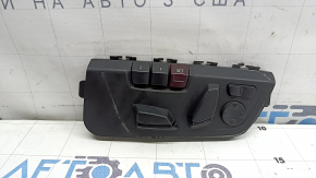 Driver's seat control BMW X3 F25 15-17 with memory and lumbar support control, Sport, type 2, worn, broken fastening