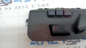 Driver's seat control BMW X3 F25 15-17 with memory and lumbar support control, Sport, type 2, worn, broken fastening