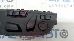 Driver's seat control BMW X3 F25 15-17 with memory and lumbar support control, Sport, type 2, worn, broken fastening