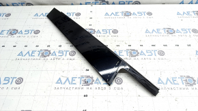 Door trim, side, rear left, BMW X3 F25 11-17, front, black gloss, worn