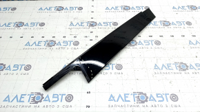Door trim, side rear right BMW X3 F25 11-17 front, black gloss, worn