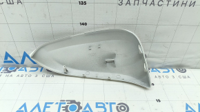 Upper cover of the left side mirror Toyota Rav4 16-18 for the turn signal, white