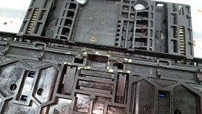 Knee support for driver's seat BMW X3 F25 11-17 mechanical, with part of the lower frame, broken fasteners