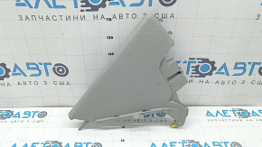 Side right central dashboard trim Toyota Camry v50 12-14 usa gray, scratches